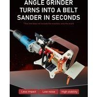 Handheld Multifunctional Stand for Industrial Grade Small Belt Sander Knives Open Edge Grinding