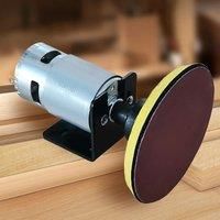 Small Household Bench Table Polisher Polishing Machine Sanding Discs Pad with 60-5000 Grit Sandpaper