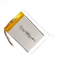 3.8V Li polymer cell 755068 4000mAh For laptop power bank LED lamp phone battery monitoring device