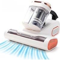 Handheld Mini Roller Brush Slap Dust Mite Meter Dual Dust Cup Slap Electric Vacuum Cleaner Strong
