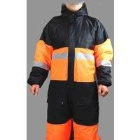 New Winter Working Clothing Outdoors Thermal Protection Uniforms Mens Cotton Wadded Padded Safety