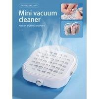 Mini Vacuum Cleaner Fan Nail Powder Collector Electric Powerful Vacuum Cleaner for Manicure and