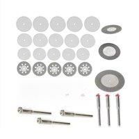 61PCS Rotary Tool Cutting Discs Kit Diamond Resin Wheels for Dremel Multi-Material Saw Blades for
