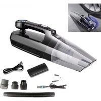 120W Wireless Charging Car Vacuum Cleaner Car Air Pump 4 In 1 Super Suction Car Handheld Vacuum