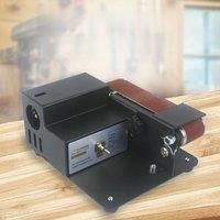 Electric Belt Sander Grinder Multifunctional DIY Polishing Grinding Cutter Edges Sharpener Mini