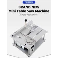 Mini Table Saw Precision Mini Woodworking Electric Saw Multi-function Desktop Cutting Machine DIY Home Cutting Saw