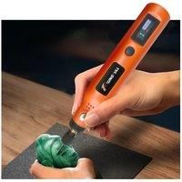 Electric Grinder Mini Drill Handheld Rechargeable Digital Model Jewellery Grinder Cutting and