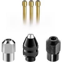 0.5-3.2mm Electro Grinding 10pc Copper Collet Electro Grinding 4-Petal Copper Collet and Locking
