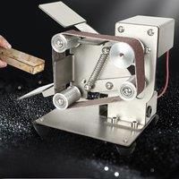 TUNGFULL Mini Belt Grinding Machine Tool Sharpening Machine Sanding Grinding Electric Sander Home