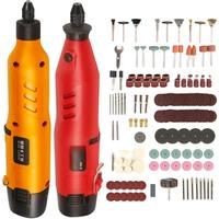 Mini Electric Drill 12V Mini Drill Machine Tools Cordless Rotary Tool with Dremel Polishing