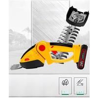 24V Electric Hedge Trimmer 2 in 1 Grass Trimmer Household Lawn Mower Garden Bush Scissors Matching