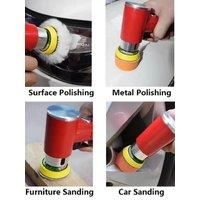 2"/3" Pneumatic Polishing Machine Mini Grinder Sandpaper Polisher Furniture Sanding Machine Metal Polishing Car Waxing