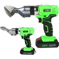 Metal Sheet Scissors 26V 3000mAh Portable Cordless Rechargeable Electric Scissors Metal Cutting