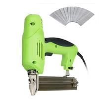 220V Electric Nail Gun Stapler Gun Nailing Stapler Shooter Furniture Stapler Framing Tacker DIY