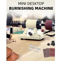Electric Leather Polisher Burnishing Machine 220V/110V Leather Edge Grinding Machine Polishing Tool Sandalwood Electric Grinding