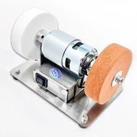 Knife Sharpener Sander Desktop Double Grinding Wheel Home Induction Small Electric Grinding and