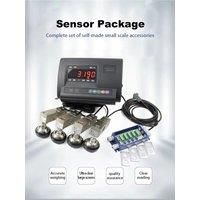 Homemade Weighbridges 0-3T Small Floor Scale Complete Set Sensor Electronic Platform Scale Indicator
