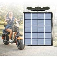Portable Solar Panel 12V-125V Waterproof USB Port Charger Solar Electric Vehicle Range Extender for