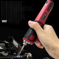 USB Portable Wireless Solder Iron Household LED Light Rechargeable Lithium Battery Electric Cordless