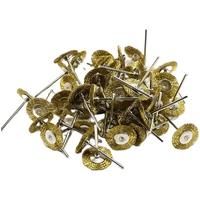 50PCS/100PCS Wire Wheel Brushes Polishing Brushes DIY Woodworking Accessories Electric Grinder