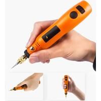 Speed Regulation Charging Drill with Dremel Accessories Mini Electric Drill Electric Engraver Drill