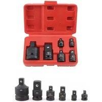 6Pcs Socket Wrench Socket Wrench 1/4 1/2 3/8 3/4 Ratchet Breaker Drive Spanner Set Pneumatic Sleeve