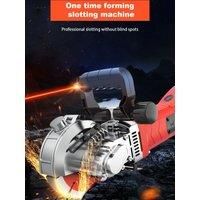 Electric Grooving Machine 5800W Plumbing Slotter Machine Electrical Installation Project Automatic Wall Wire Cutting Machine