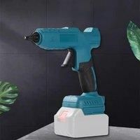 Electric Hot Melt Gun Electrical Cordless Lithium Hot-Melting Glue Gun Hot Melt Gun for Makita (No