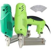220V Nailing Stapler Shooter Furniture Stapler Framing Tacker DIY Hand Tool Electric Nail Gun