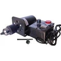 High Speed Small Bench Drill DC Motor Set 220V 400W 7000RPM B12 B16 Drill Chuck Adjustable Speed
