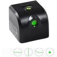 Mini Laser Level Horizontal And Vertical Cross Lines Green/Red Laser Beam Line Indoors and Outdoors Portable Measurement Tool