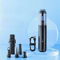 Car Vacuum Cleaner New 3 in1 Wireless Automobile Vacuum Cleaner Portable Robot Vacuum Cleaner
