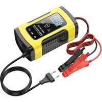 12V 5A Full Automatic Car Battery Charger Power Pulse Repair Chargers Wet Dry Lead Acid Battery Chargers Digital LCD Display