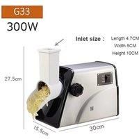 220V Cheese Slicer Electric Commercial Vegetable Automatic Paper Shredder Shredded Cheese Grater Household Cheese Slicing Cheese