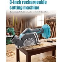 Mini Cordless Angles Grinder 3inch 20V Angles Grinder Tool for Cutting Polishing and Sharpening Fit Makita/Dewalt Battery