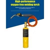 MAPP Torch Gas Turbine Welding Gun Self Ignition Gas Brazing Burner Soldering Quenching BBQ Burner Portable Repair Nozzle