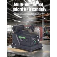Belt Sander Electric Sanding Polishing Grinding Machine 220v Belt Grinder Machine Multifunctional Grinder 7 Gears Sand-Belt Mach