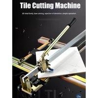 New Tile Cutting Machine Manual Push Knife Floor Tile Hand-held Thickened Professional Floor Cutter Push Knife Hand Tool 600/800