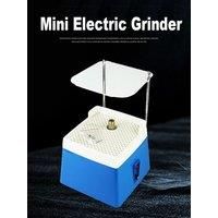 Mini Stained Electric Grinder Diamond Glass Art Glass Grinding Tool Water Grinder Stone Grinding Polishing Machine 220V Portable