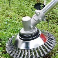 Mower Wire Weeding Wheel Garden General Weeding Wheel Accessories 6" Wire Wheel Weeding Head 8"