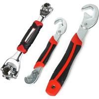Multifunction Universal Quick Snap Grip Wrench Tiger Wrench Tools Socket Works with Spline Bolts