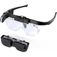 Magnifying Glasses Illuminated Magnifier Electronic Professional Increase Loupes Reading Repair