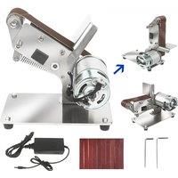 Belt Sander Grinder Adjustable Angle Belt Sander Machine Knife Cutter Edges Sharpener DIY Polishing