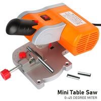 45 Degree Micro Cutting Machine Mini Cutting Saw Bench Cutoff Saw Table Saw Diy Tool for Cutting