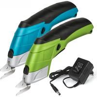 Cordless Electric Scissors Rechargeable Scissors Cloth Cutter Rug DIY Scissors Cardboard Cutting