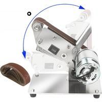 Belt Grinder Sanders Wood Belt Sander DIY Mini Polishing Grinding Machine Electric Sander For Wood
