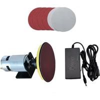 Polishing Machine Small Household Bench Table Polisher Sanding Discs Pad with 60-5000 Grit Sandpaper
