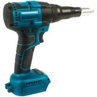 18V Cordless Electric Riveter Gun Household Power Tools Screwdriver 2.4-4.8mm With LED Light for