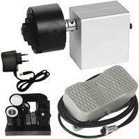 DIY Electric Fishing Rod Repair Kit Epoxy Rotary Applicator Micro Winding Epoxy Machine Lure Rod