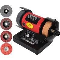 220V Table Grinder Polishing Machine Desktop Sander DIY Woodworking Grinding Carving Jade Jewelry